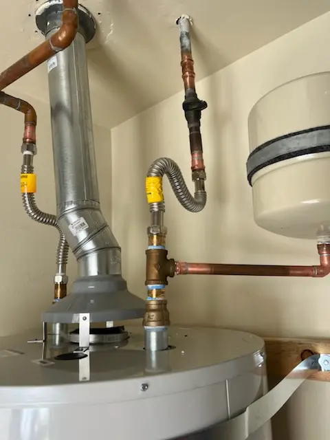Water heater installation and plumbing repair in Upper Deerfield